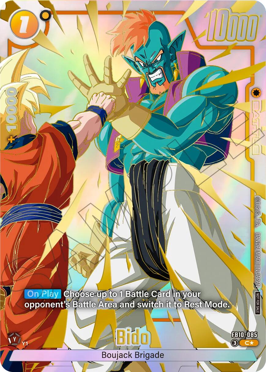 Bido (FB10-085) (Limited Pack 26-27 WAVE2) [Fusion World Tournament Cards] | Total Play