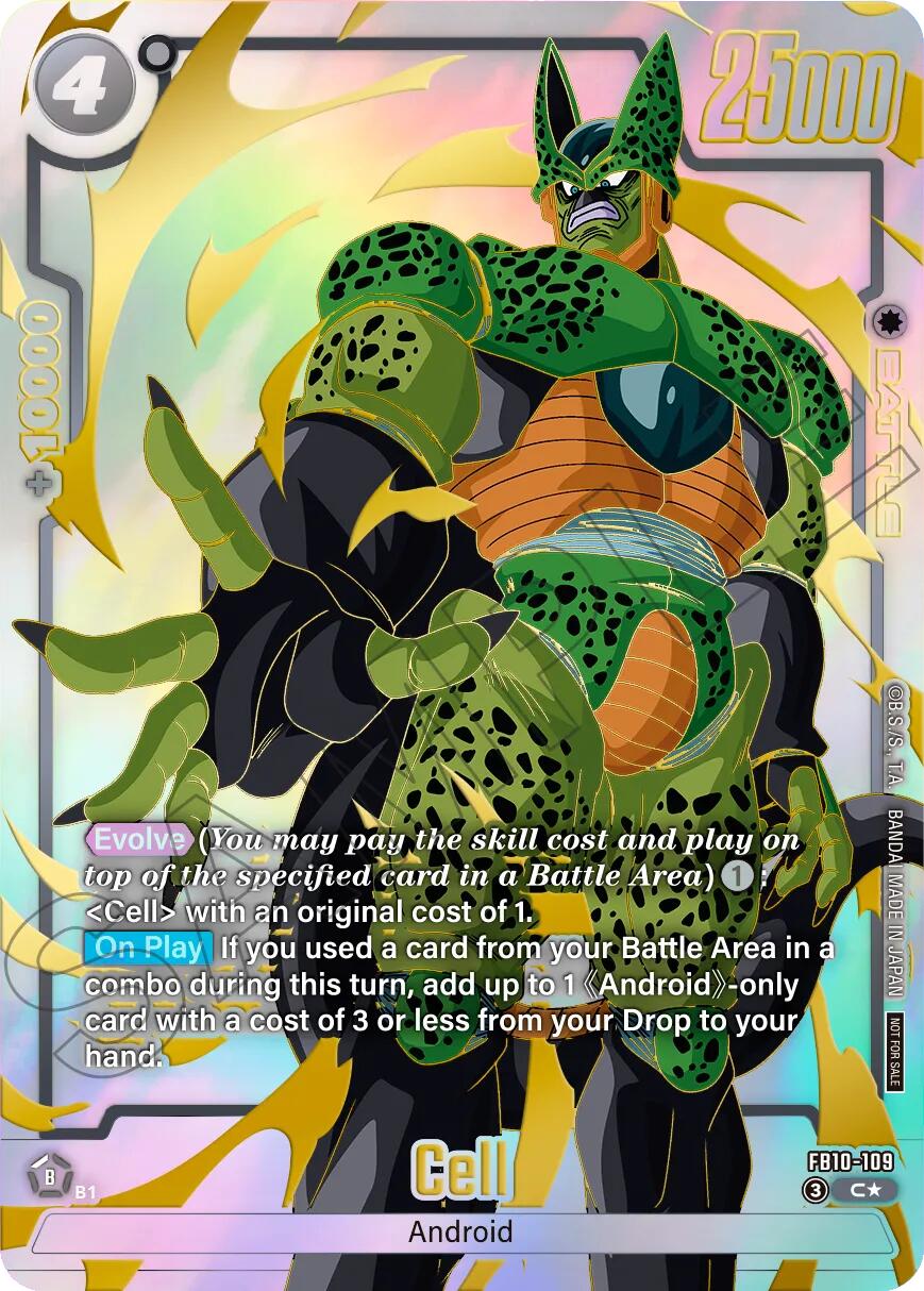 Cell (FB10-109) (Limited Pack 26-27 WAVE2) [Fusion World Tournament Cards] | Total Play