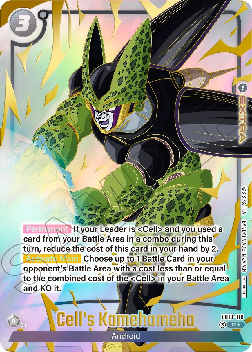 Cell's Kamehameha (Limited Pack 26-27 WAVE2) [Fusion World Tournament Cards] | Total Play