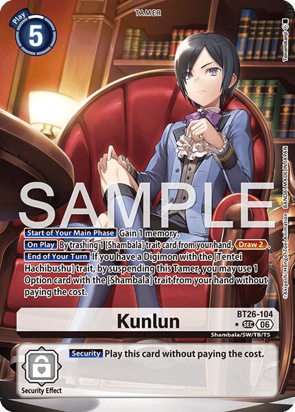 Kunlun [BT26-104] (Alternate Art) [Timeless Bonds] | Total Play