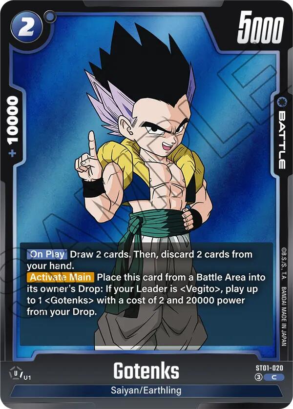 Gotenks (ST01-020) [Story Booster 01] | Total Play