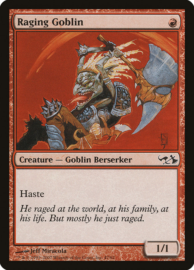 Raging Goblin [Duel Decks: Elves vs. Goblins] | Total Play