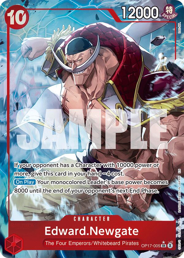 Edward.Newgate (Alternate Art) [The World's Strongest Warriors] | Total Play