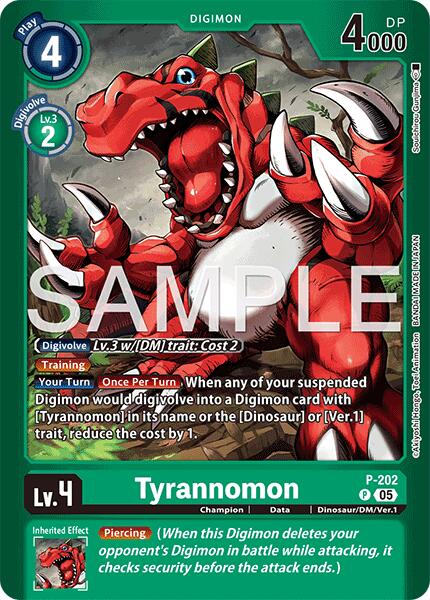 Tyrannomon [P-202] [Limited Card Pack -Final Crest-] | Total Play