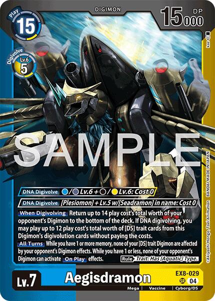 Aegisdramon [EX8-029] [Limited Card Pack -Final Crest-] | Total Play