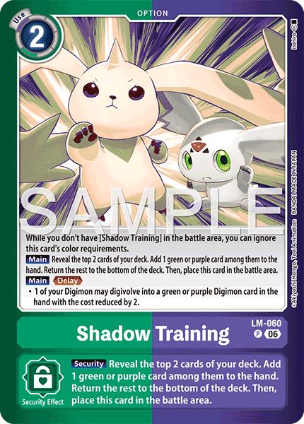 Shadow Training [LM-060] [Limited Card Pack -Final Crest-] | Total Play