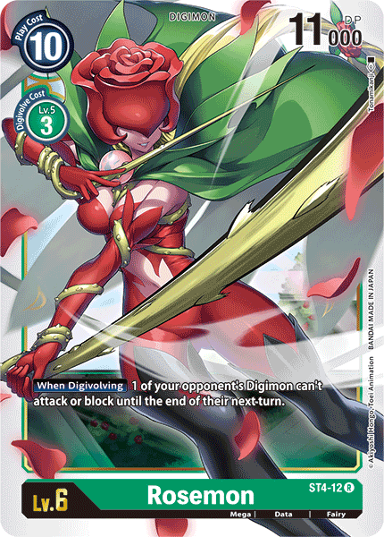 Rosemon [ST4-12] [Starter Deck: Giga Green] | Total Play