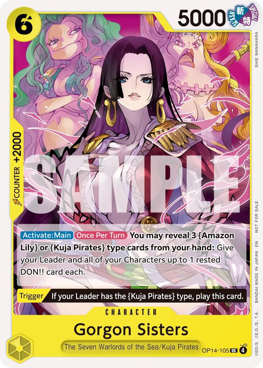 Gorgon Sisters (Tournament Pack 2026 Vol. 3) [One Piece Promotion Cards] | Total Play