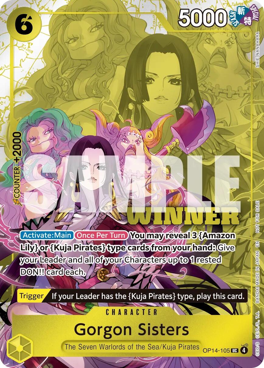 Gorgon Sisters (Winner Pack 2026 Vol. 3) [One Piece Promotion Cards] | Total Play