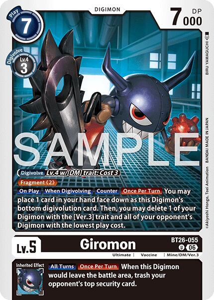 Giromon [BT26-055] [Timeless Bonds] | Total Play