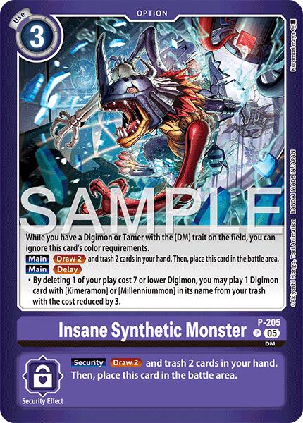 Insane Synthetic Monster [P-205] [Limited Card Pack -Final Crest-] | Total Play