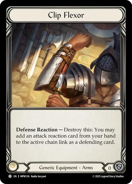 Clip Flexor [MPW138] (Mastery Pack Warrior)  Cold Foil | Total Play