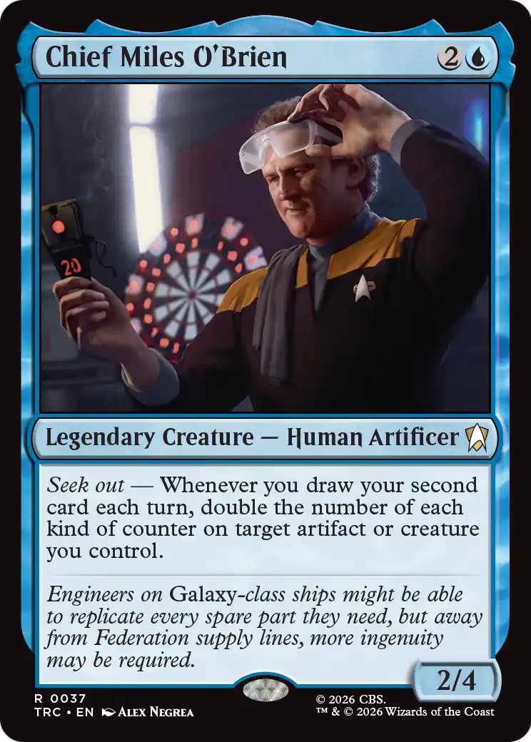 Chief Miles O'Brien [Star Trek Commander] | Total Play
