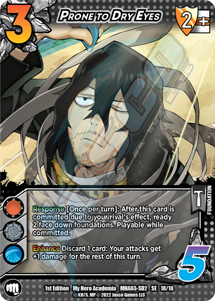 Prone to Dry Eyes [Eraser Head Clash Deck] | Total Play