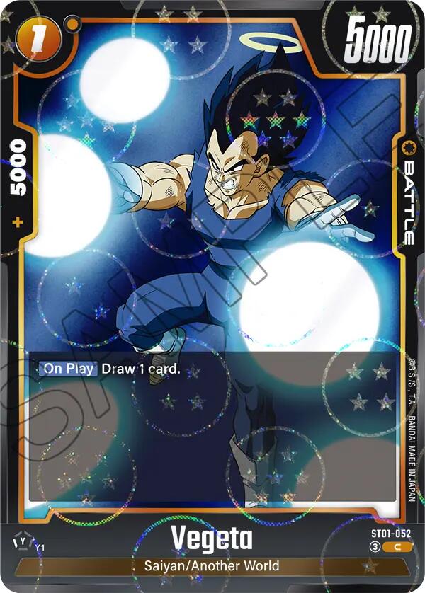 Vegeta (ST01-052) (Dragon Ball Pattern) [Story Booster 01] | Total Play