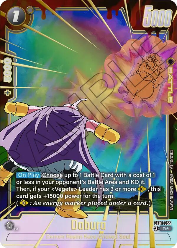 Dabura (Alternate Art) [Story Booster 01] | Total Play