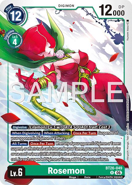 Rosemon [BT26-049] [Timeless Bonds] | Total Play