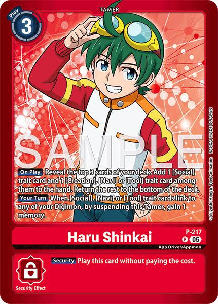Haru Shinkai [P-217] [Limited Card Pack -Final Crest-] | Total Play