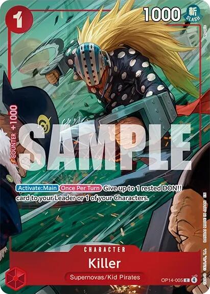 Killer (One Piece Card Game Illustration Box Vol. 8) [One Piece Promotion Cards] | Total Play