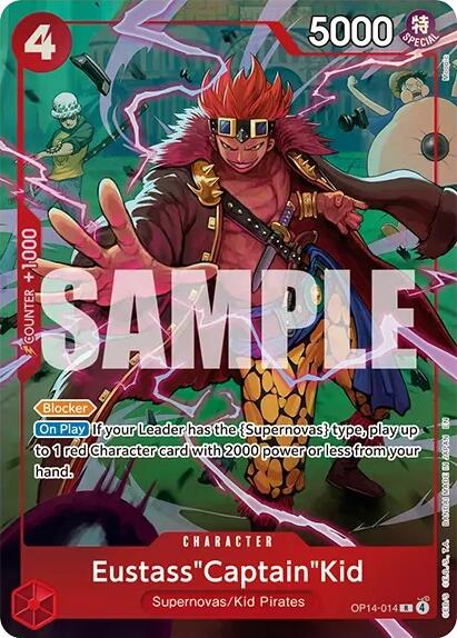 Eustass"Captain"Kid (One Piece Card Game Illustration Box Vol. 8) [One Piece Promotion Cards] | Total Play