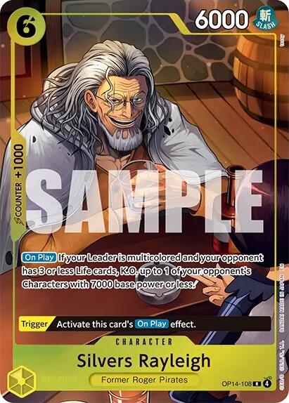 Silvers Rayleigh (One Piece Card Game Illustration Box Vol. 7) [One Piece Promotion Cards] | Total Play