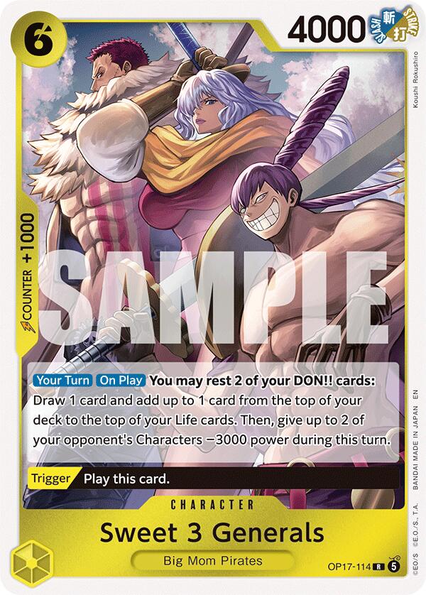 Sweet 3 Generals [The World's Strongest Warriors] | Total Play