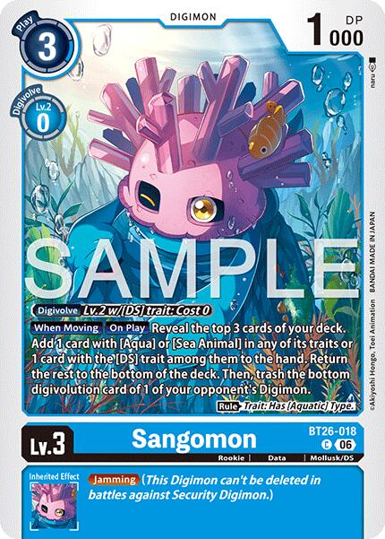 Sangomon [BT26-018] [Timeless Bonds] | Total Play