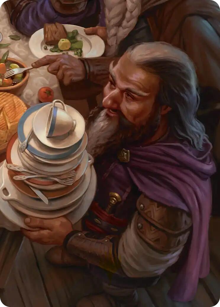Ori, Plate Stacker Art Card (6/12) [The Hobbit Art Series] | Total Play