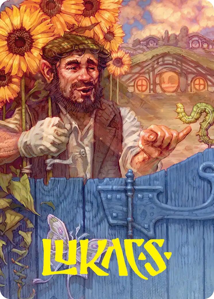 The Gaffer Art Card (Gold-Stamped Signature) [The Hobbit Art Series] | Total Play