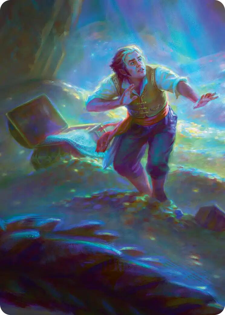Bilbo's Burglaring Art Card (10/12) [The Hobbit Art Series] | Total Play