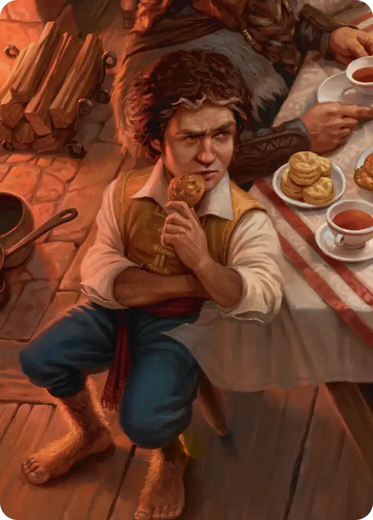 Bilbo, Fellow Conspirator Art Card (4/12) [The Hobbit Art Series] | Total Play