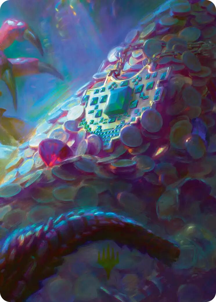 Necklace of Girion Art Card (12/12) [The Hobbit Art Series] | Total Play