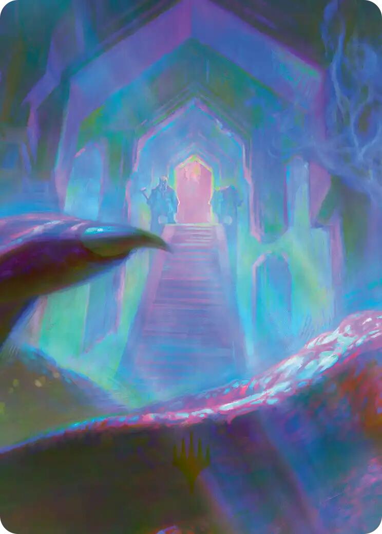 Dragon-Cursed Halls Art Card (8/12) [The Hobbit Art Series] | Total Play