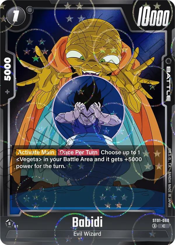 Babidi (ST01-060) (Dragon Ball Pattern) [Story Booster 01] | Total Play