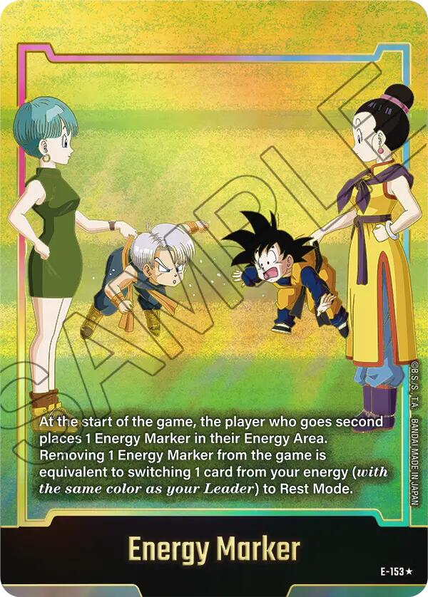 Energy Marker (E-153) (Gold) [Fusion World Energy Markers] | Total Play