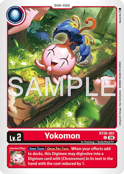 Yokomon [BT26-001] [Timeless Bonds] | Total Play