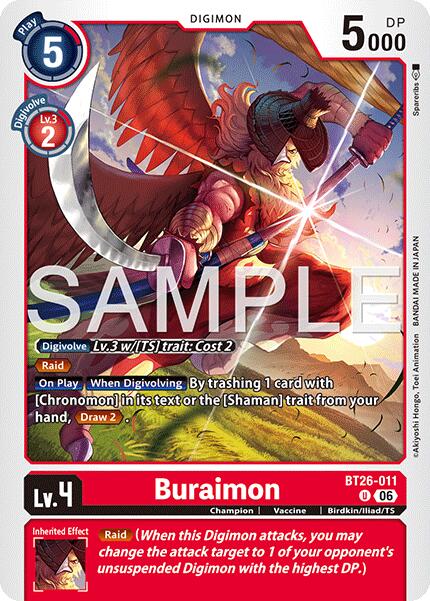 Buraimon [BT26-011] [Timeless Bonds] | Total Play