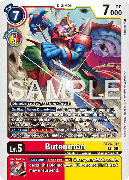 Butenmon [BT26-015] [Timeless Bonds] | Total Play