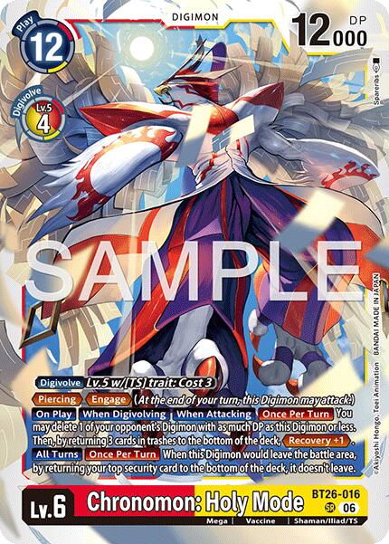 Chronomon: Holy Mode [BT26-016] [Timeless Bonds] | Total Play