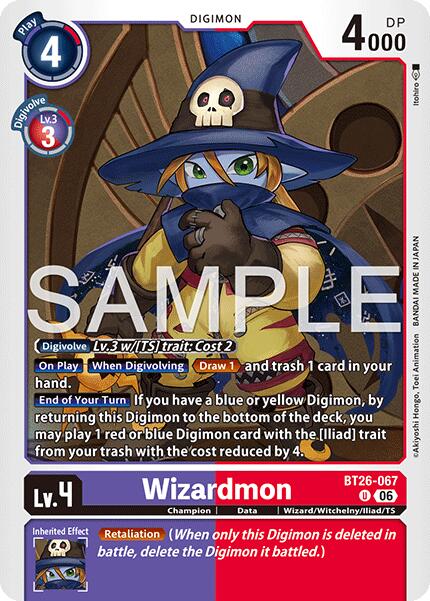 Wizardmon [BT26-067] [Timeless Bonds] | Total Play