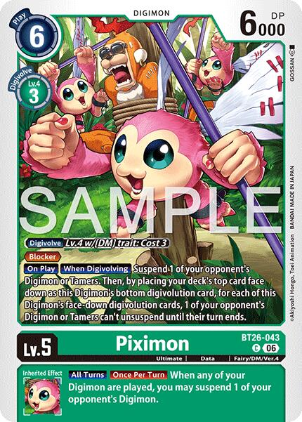 Piximon [BT26-043] [Timeless Bonds] | Total Play