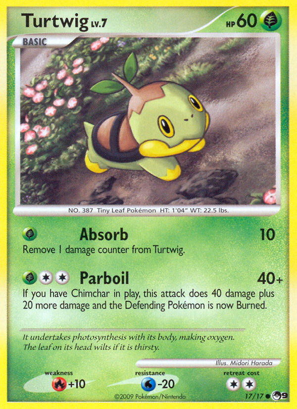 Turtwig (17/17) [POP Series 9] | Total Play