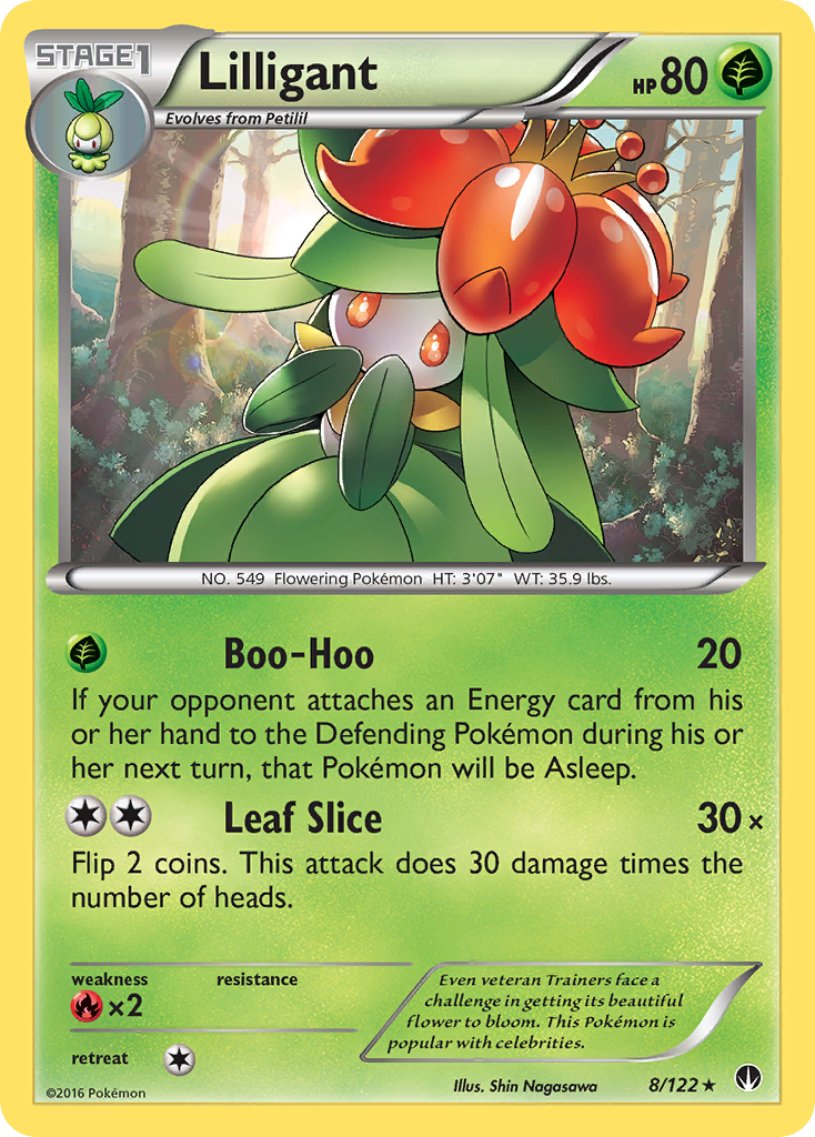 Lilligant (8/122) [XY: BREAKpoint] | Total Play