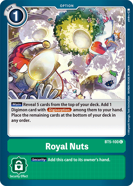 Royal Nuts [BT5-100] [Battle of Omni] | Total Play