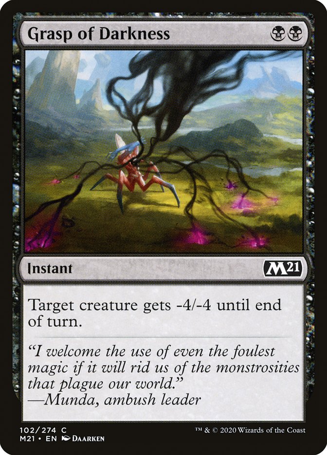 Grasp of Darkness [Core Set 2021] | Total Play