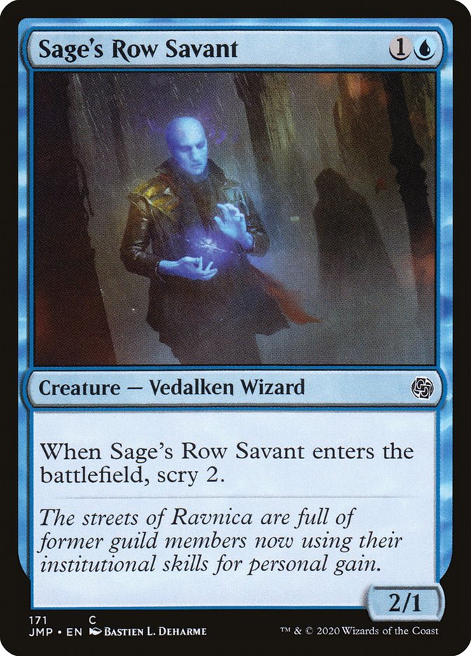 Sage's Row Savant [Jumpstart] | Total Play