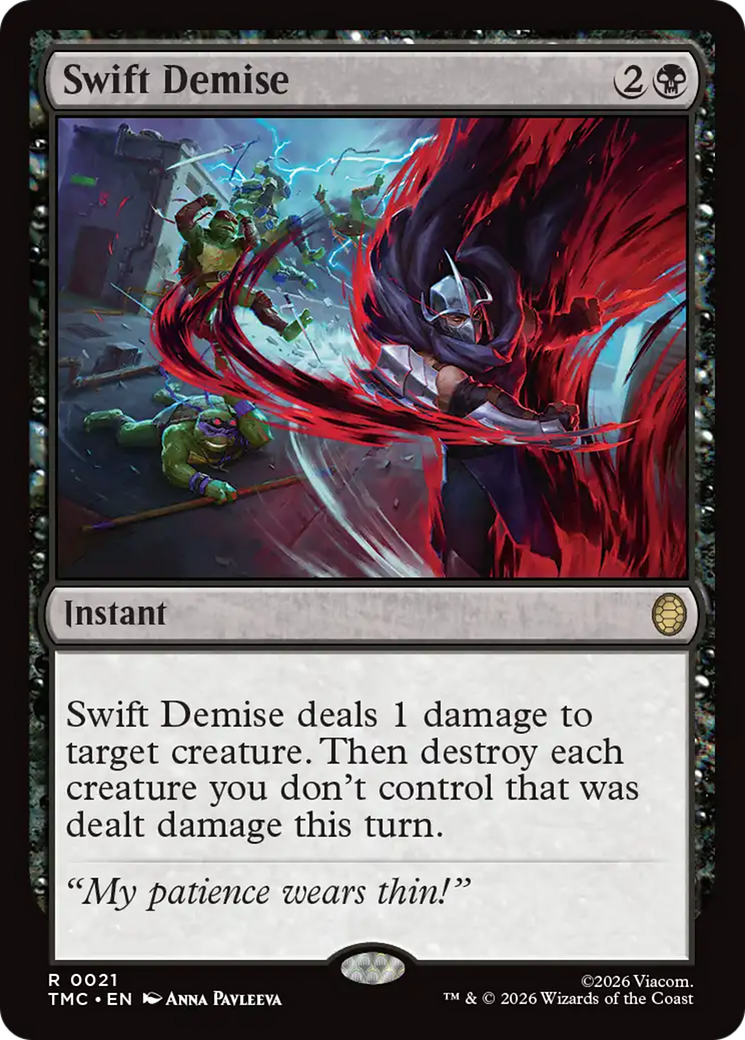 Swift Demise [Teenage Mutant Ninja Turtles Commander] | Total Play