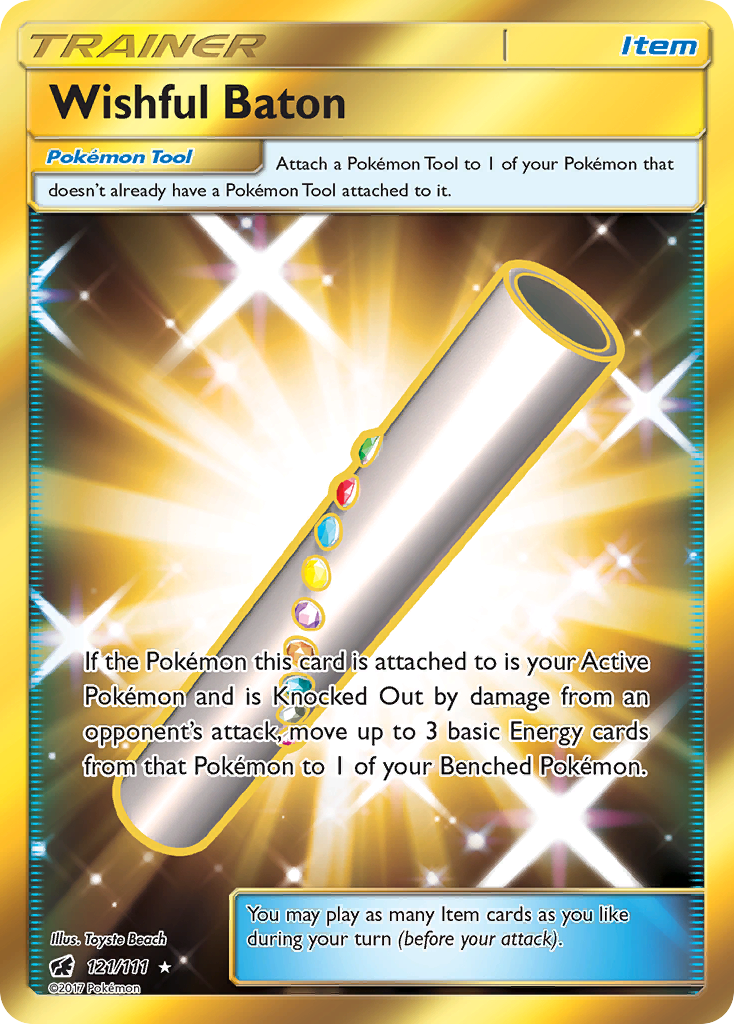Wishful Baton (121/111) [Sun & Moon: Crimson Invasion] | Total Play