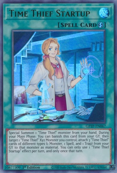 Time Thief Startup [GFTP-EN067] Ultra Rare | Total Play