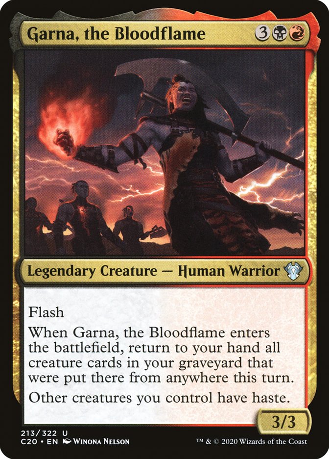 Garna, the Bloodflame [Commander 2020] | Total Play